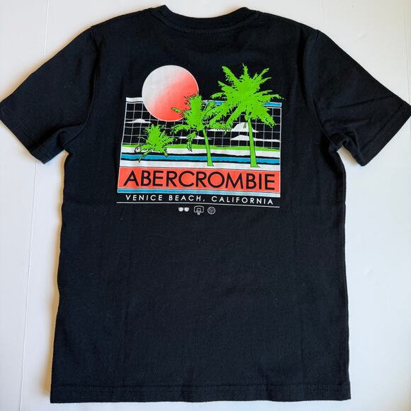 Abercrombie Kids Black Graphic Crewneck T-Shirt Bundle 7/8 - Picture 12 of 12